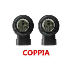 COPPIA CONNETTORI PORTALAMPADA LUCI DIURNE FIAT PANDA DAL 2012 P21/5W 3 PIN - Bild 1 von 4