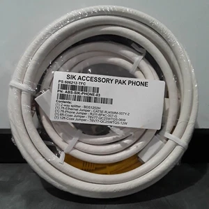 MODEM KIT (1)12ft & (1)6ft COAX JUMPERS (1)7ft CAT5e JUMPER (1)2-WAY SPLITTER - Picture 1 of 3