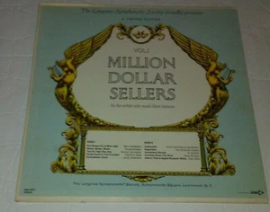 Longines Symphonette Society ‎Million Dollar Sellers Vol 1 A Limited Ed ‎Tested - Picture 1 of 2