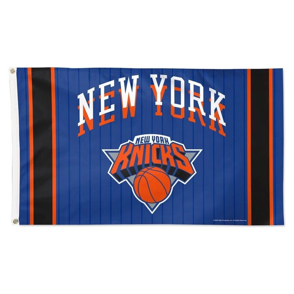 NEW YORK KNICKS 2023 CITY EDITION 3'X5' DELUXE FLAG NEW WINCRAFT 👀 - Image 1 of 1
