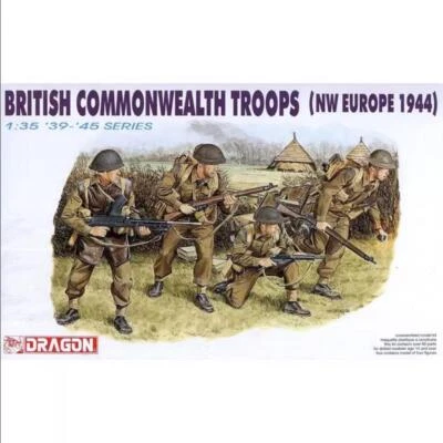 DRAGON 6055 1/35 British Commonwealth Troops (NW Europe 1944) (Plastic model) - Image 1 of 3