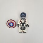 Lego Marvel Super Hero Captain America - White Jumpsuit - Minifigure sh560 76123