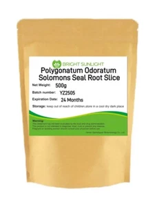 Natural Polygonatum Odoratum Solomons Seal Root Sliced 500g - Picture 1 of 4