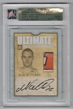 2005-06 ITG Ultimate Memorabilia Antero Nittymaki Flyers Stick Auto #50/50