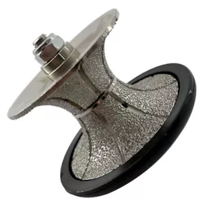 Full Bullnose Diamond Hand Profile Wheel for Polishers and Angle Grinders - Picture 1 of 14