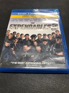 The Expendables 3 Unrated Edition Bluray And DVD Disc Movie Set Without Digital - Picture 1 of 2