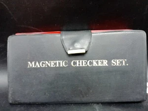 Vintage TIGER A.K MAGNETIC CHECKER SET COMPLETE - Picture 1 of 6