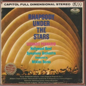 reel to reel tape-RHAPSODY UNDER THE STARS-LEONARD PENNARIO-MIKLOS ROZSA-ZP 8494 - Imagen 1 de 3