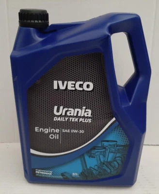 12,98 €/l Petronas Urania Daily Tek Plus 0W-30 5 Ltr olio motore per Iveco Daily