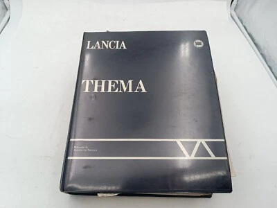 Manuale officina Lancia Thema ie ie Turbo 2.5 TurboD 6V 1^ serie gamma 84 agg 87 - Immagine 1 di 4