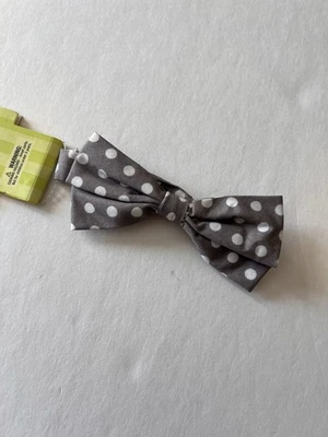 PAJARITA BEBÉ/NIÑO PEQUEÑO NIÑO Gris Lunares NUEVO Creations Of Grace Foto 1 de 3