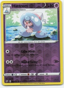 Hattrem 084/192 Uncommon Reverse Holo SWSH02: Rebel Clash NM Pokémon - Bild 1 von 2
