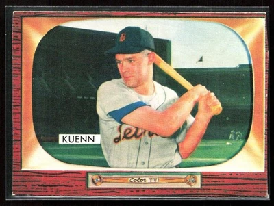 Harvey Kueen 1955 Bowman B #132 Detroit Tigers - Изображение 1 из 2