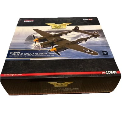 Corgi US36604 P-38J-10 42-67916 Of 1Lt Richard Loehnert “California Cutie” 1944 - Image 1 of 4