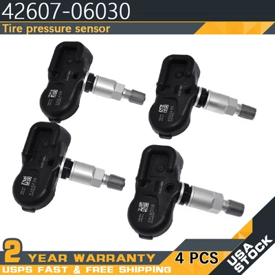 4Pcs TPMS Tire Pressure Sensor 42607-06030 Fits Toyota Camry RAV4 Tacoma 315MHz - Image 1 of 4