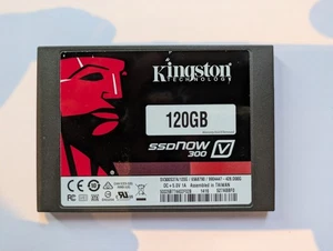 Kingston SSDNow V300 120GB Internal SSD 6.35 cm (2.5") (SV300S37A120G) - Afbeelding 1 van 4