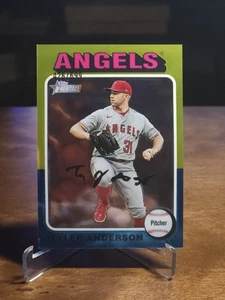 2024 Topps Heritage High Number - Tyler Anderson #662 Chrome /699 Angels - Picture 1 of 3