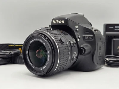 [MINT / 2k shots] Nikon D5100 Digital SLR Camera + 18-55mm Lens Kit From Japan - Image 1 of 4