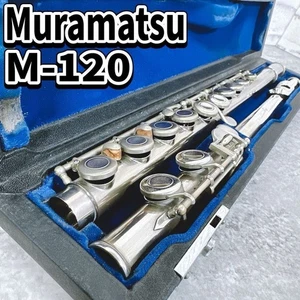 Muramatsu M-120 Flute silver Musical instrument - Picture 1 of 10