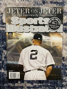 2014 Sports Illustrated Sept 29 Jeter On Jeter Newsstand High Grade - Picture 1 of 4