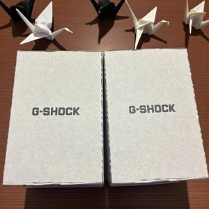 CASIO G-SHOCK Origami DW-5600RGM-1JR & DW-6900RGM-5JR Set New White/Black Japan - Picture 1 of 9