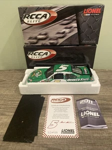 Mark Martin RCCA ELITE #5 Quaker State 2011 1/24 Nascar Diecast 212/225 - Picture 1 of 14