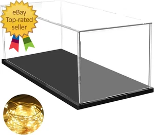 Acrylic Display Case for 1/8 Scale Model Car Large Lego Display Case for - Picture 1 of 6