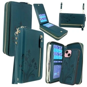Lacass Case Wallet Compatible with iPhone 15 / iPhone 14 / iPhone 13, - Picture 1 of 6