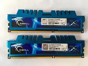 G.Skill Ripjaws X 8GB (2x4G) PC3-19200 Desktop Memory RAM (F3-2400C11D-8GXM) - Picture 1 of 2
