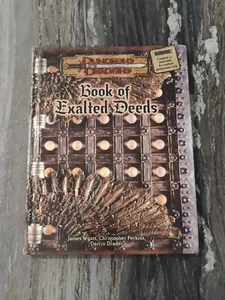 Dungeons & Dragons Book of Exalted Deeds HC D20 First Printing WOTC - Bild 1 von 12