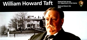 William Howard Taft Historic Site National Park Service Unigrid Brochure - Picture 1 of 2