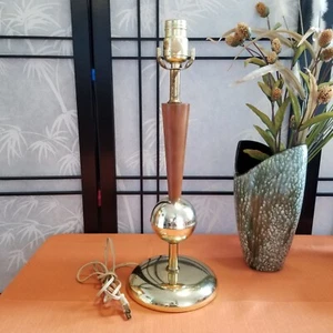 Rare Scandinavian Danish MCM Boudior Bedroom End Table Lamp - Picture 1 of 5