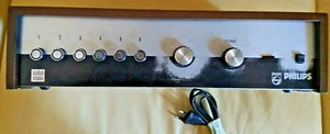 FILODIFFUSIONE PHILIPS-SOLID STATE+CASSA LESA-FUNZIONANTE-VINTAGE-MODERNARIATO - Foto 1 di 12