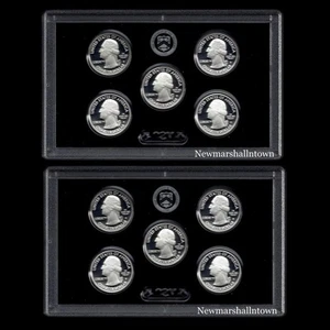 2016 2017 S America the Beautiful National Parks from Original Silver Proof Sets - Picture 1 of 12