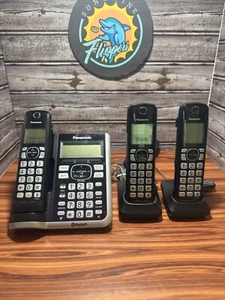 Panasonic KX-TGF570 + Handset Cordless Bluetooth Phone with Link2Cell Set of 3 - Picture 1 of 8
