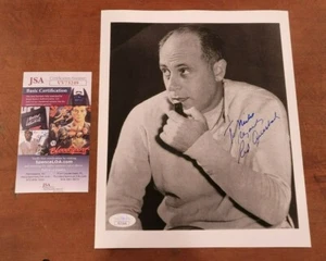 Rare Coach RED AUERBACH Signed 8x10 Photo-BOSTON CELTICS-JSA Authentication - Picture 1 of 5