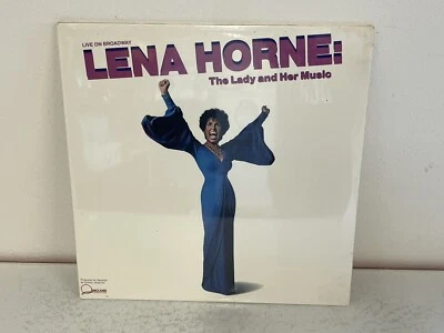 Vintage Vinyl 1981 Lena Horne The Lady and Her Music Live On Broadway LP Sealed - Image 1 of 4