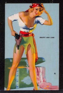 Mutoscopio W424-2e, Hot-Cha Girls, 1943, Profit And Lass, Pirate - Imagen 1 de 2