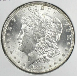 1881-O Morgan Silver Dollar - Picture 1 of 2