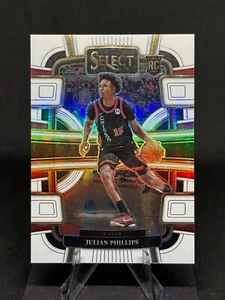 Julian Phillips 2023-24 Select Concourse #82 White Prizm/149 Chicago Bulls radiocontrol - Imagen 1 de 2