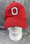 Ohio State Buckeyes Adult Hat Cap Strap Back Red Signatures Baseball