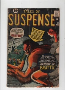 Tales Of Suspense 22 1961 G/VG Hi res Scans - Picture 1 of 2