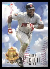 1994 Fleer Update Kirby Puckett #9 Diamond Tribute   Minnesota Twins 1J