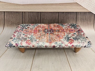 Helper stool  Shower stool Bohemian stool Bench with cushion Fireside stool - Image 1 of 4