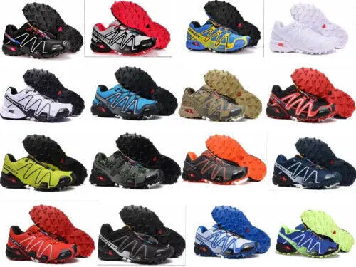 Men's Salo Speedcross3 Athletic Running Sports Outdoor Hiking Out Door Shoes