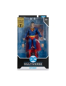 Dc Multiverse Superman (Action Comics) Gold Label Mcfarlane - Foto 1 di 2
