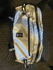 Rare+Pre-Owned+Chrome+Industries+Kadet+Silver+foil+sling+In+Mint+Condition