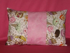 Copricuscino Lancio Fatto a Mano - 12"x18" - Multicolore - Barrette Gelato - Foto 1 di 2