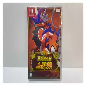 Nintendo Switch Pokemon Scarlet Korean English Multi language EXCELLENT - Picture 1 of 7