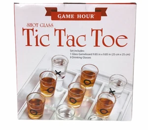 Drinking Bar Game Tic Tac Toe Shot Glass Set Party College Drink Adult Barware - Bild 1 von 5